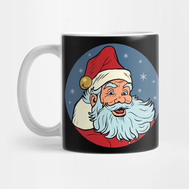 Pop Art Santa by valentinahramov